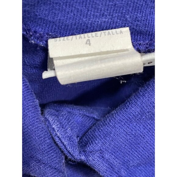 Vintage Purple Western Cowboy Leather Fringe Button Up Shirt Boys Size 4 - Picture 3 of 5